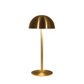 Anna's Collection Draagbare tafellamp - H22xD9,5cm Goud - afbeelding 1