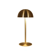 Anna's Collection Draagbare tafellamp - H22xD9,5cm Goud - afbeelding 2