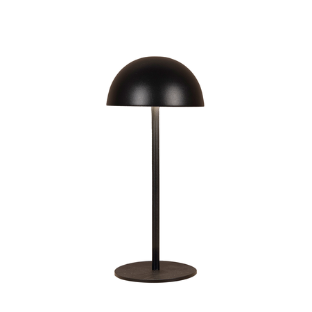 Anna's Collection Draagbare tafellamp - H22xD9,5cm Zwart - afbeelding 1