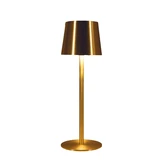 Anna's Collection Draagbare tafellamp led - H27,5xD9cm Goud - afbeelding 1