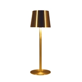 Anna's Collection Draagbare tafellamp led - H27,5xD9cm Goud - afbeelding 2
