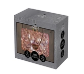 Anna's Collection Glazen handtas met LED - B14,9xH10,5cm Roze - afbeelding 2