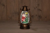 Anna's Collection Lantaarn kerstman - B14,5xH24cm - afbeelding 3