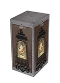 Anna's Collection Lantaarn kerstman - H20,5cm - afbeelding 2