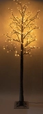 Anna's Collection LED-berkenboom met sneeuw 204 lampjes - H200cm Classic warm - afbeelding 3