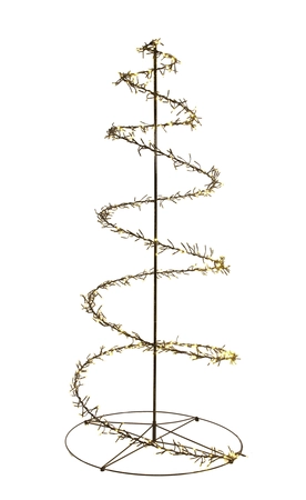 Anna's Collection LED-boomswirl warm wit / classic warm - 684 lampjes - H 1,6 m