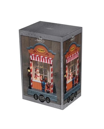Anna's Collection LED-cadeauwinkel - L18xB13xH22cm Oranje - afbeelding 2
