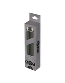 Anna's Collection LED-dinerkaarsen bewegende vlam - H18cm Jade 2 stuks - afbeelding 2