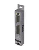 Anna's Collection LED-dinerkaarsen bewegende vlam - H23cm Taupe 2 stuks - afbeelding 2
