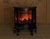 Haard 35x30x16cm zwart