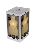 Anna's Collection LED-kaars engel - D8,5xH14,5cm Ivoor - afbeelding 2