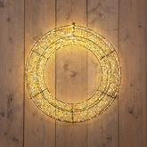Anna's Collection LED-krans 1800 lampjes - D58cm Classic warm en warm wit - afbeelding 2
