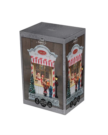 Anna's Collection LED-snoepwinkel - L18xB13xH22cm Wit - afbeelding 2