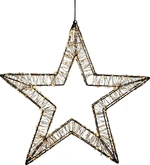Anna's Collection LED-ster hangend metaal luxury - 1200 lampjes - flashfunctie - B 56 x D 5 cm - afbeelding 2