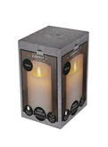 Anna's Collection LED-stompkaars rustiek - D7,5xH12,5cm Ivoor - afbeelding 2