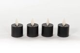Anna's Collection LED-theelicht uitbreiding - D3,8xH6cm Zwart - afbeelding 2