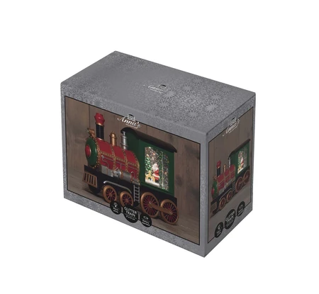 Anna's Collection LED-trein - B15xH21cm Rood - afbeelding 2