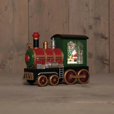 Anna's Collection LED-trein - B15xH21cm Rood - afbeelding 1