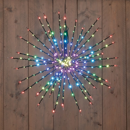 Anna's Collection Lichtobject vuurwerk LED - D60cm Meerkleurig - afbeelding 2
