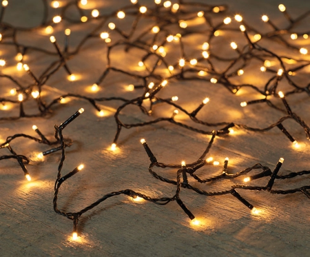 Anna's Collection Ricelightverlichting light gold - 160 lampjes - 8 m - afbeelding 2