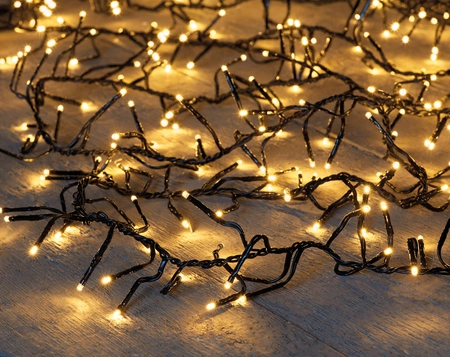 Anna's Collection Treeclusterverlichting light gold - 1920 lampjes - 25 m