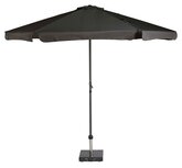 Platinum Middenstokparasol Antigua volant Ø 300 cm Zwart - afbeelding 1