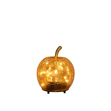 Appel USB crackle 12x11cm amber - afbeelding 1