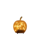 Appel USB crackle 12x11cm amber - afbeelding 1
