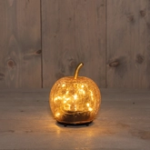 Appel USB crackle 12x11cm amber - afbeelding 2