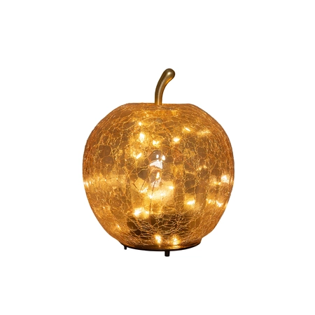 Appel USB crackle 17x15cm amber - afbeelding 1