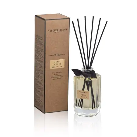 Atelier Rebul Hemp Leaves Geurstokjes - 200ml