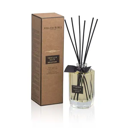 Atelier Rebul Vanilla Noir Geurstokjes - 200ml