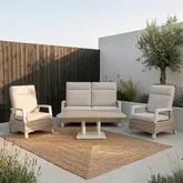 Athene loungeset met 2-zitsbank (sintered stone) - afbeelding 5