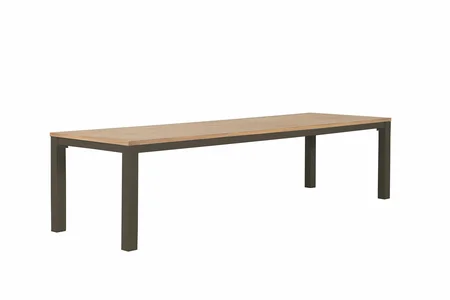 Atlanta tafel 300x100cm espresso - afbeelding 1