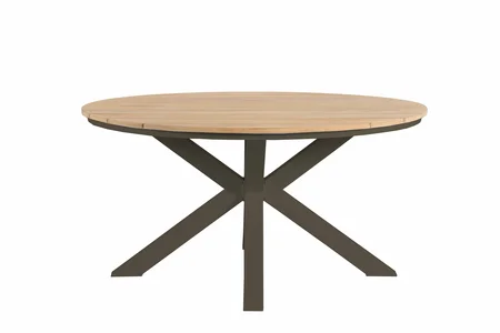 Atlanta tafel D150cm espresso