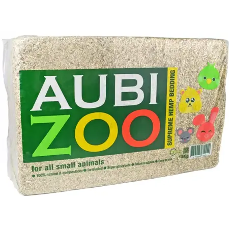Aubizoo hennep bodembedekking 15kg