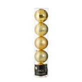 Bal onbreekbaar goud 5 stuks - d15cm