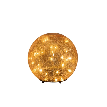 Bal USB crackle d15cm amber - afbeelding 1
