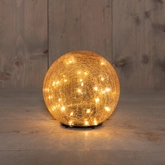 Bal USB crackle d15cm amber - afbeelding 2
