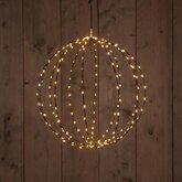Bal zwart Ø50 - 216LED Classic warm