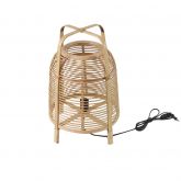 Bamboe tafellamp D32x49
