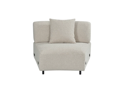 Bank Capri vijfzits taupe - afbeelding 4