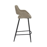 Barstoel Dario bouclé liver (counter) - afbeelding 4