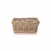 Van der Leeden Basket Rattan 30X15H15CM