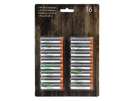 Batterij AA 1,5V LR6 180mAh S/16
