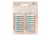 Batterij AAA 1,5V LR3 110mAh set 16 stuks
