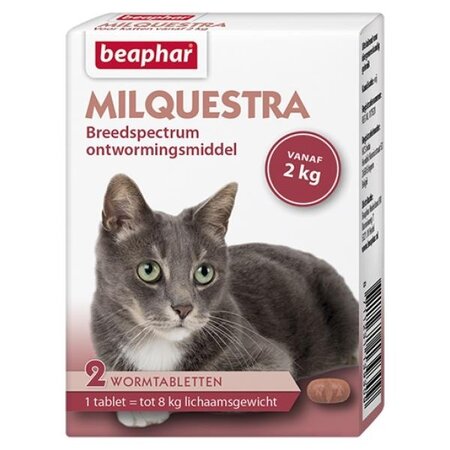 Beaphar Milquestra kat 2-12kg 4tabl