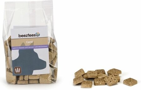 Beeztees Carre Lam en Rijst - Hondensnack - 400 gram