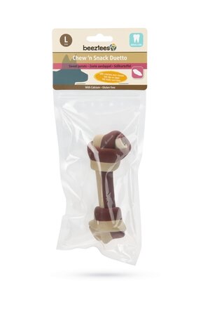 Beeztees ChewN Snack Duetto Kip Kaas - Hondensnack - L - 17 cm - afbeelding 2