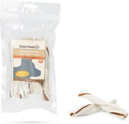 Beeztees kauwrotanas met Kip - Hondensnacks - 6st - 6 cm